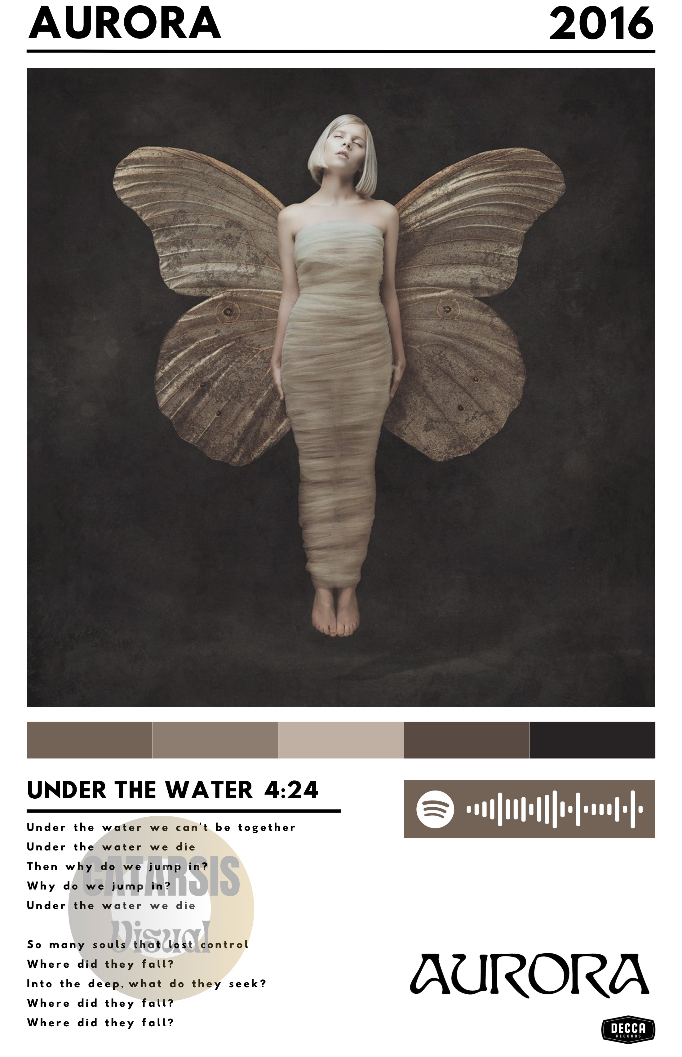 Cuadro AURORA - Under the Water