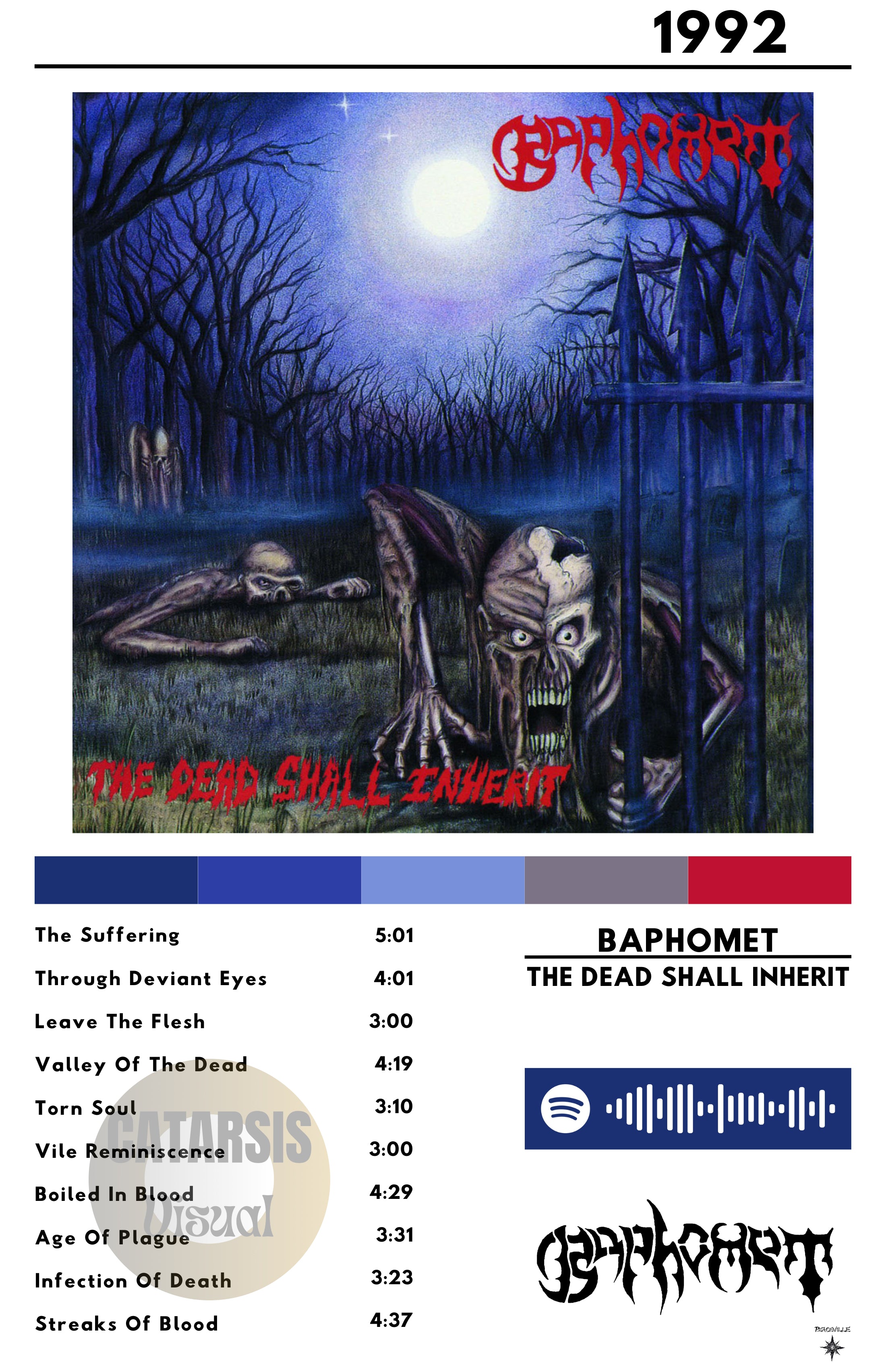 Cuadro Baphomet - The Dead Shall Inherit