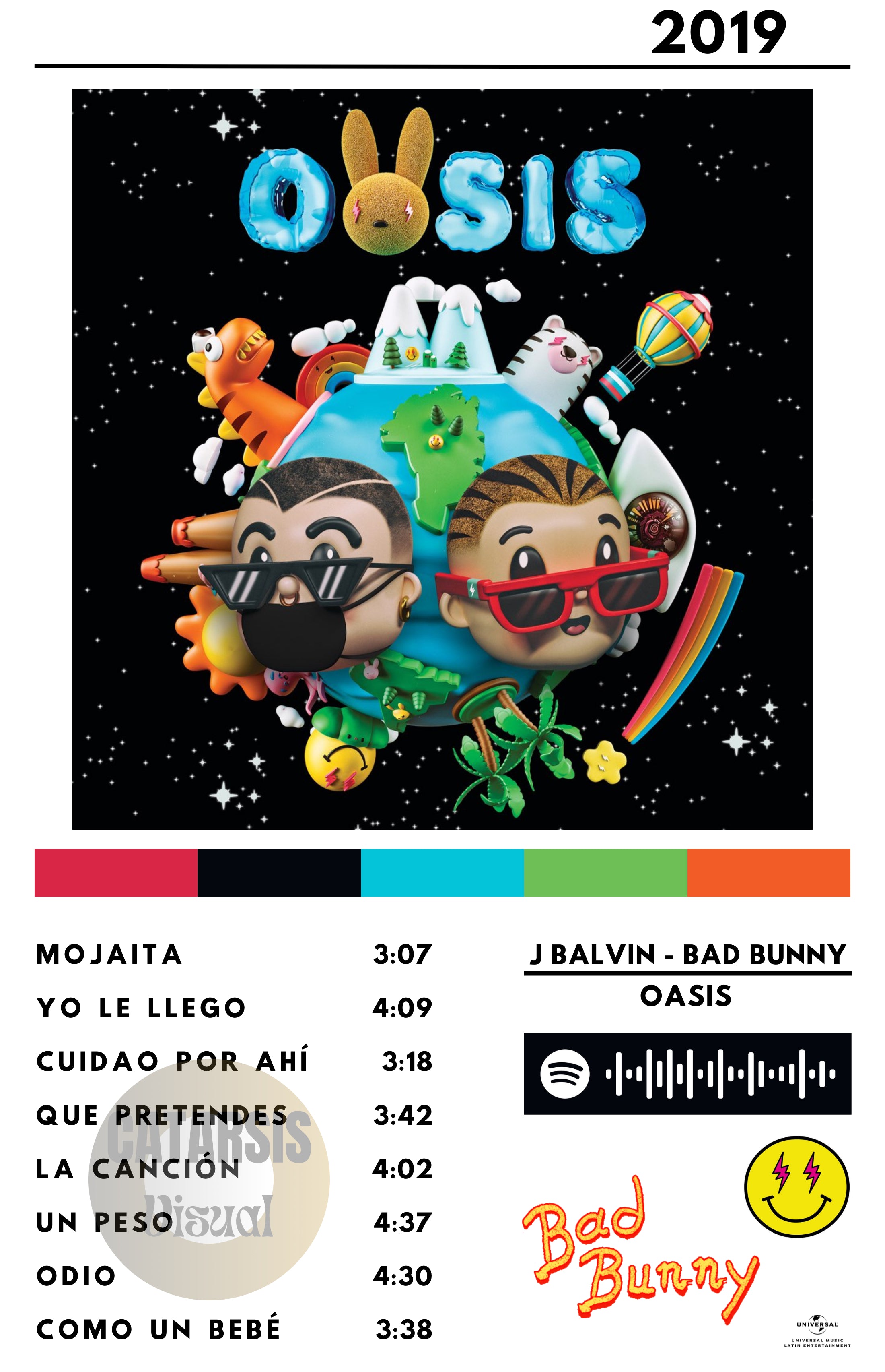 Cuadro Bad Bunny - OASIS