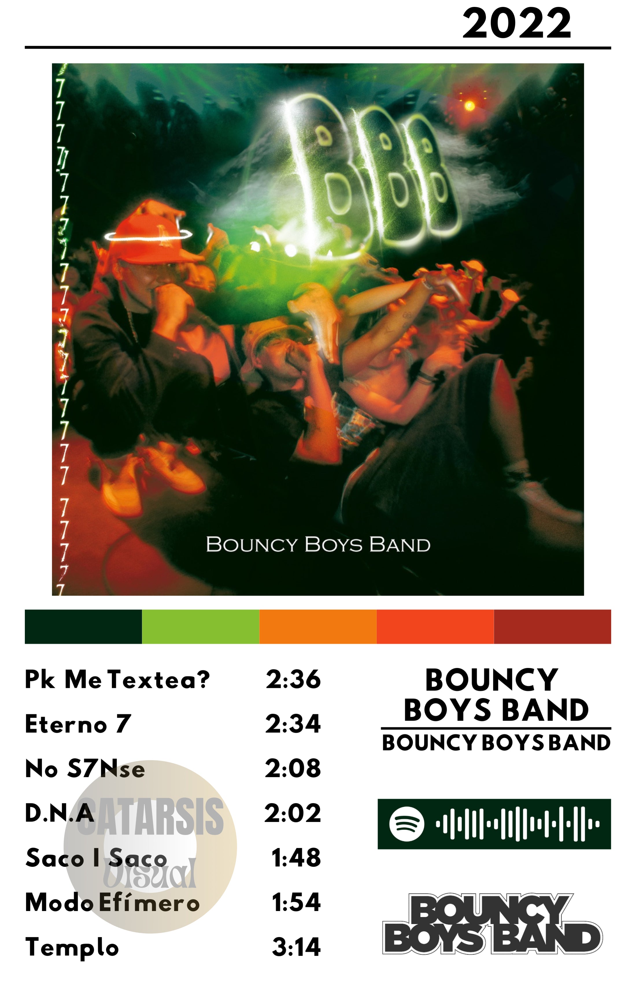 Cuadro Bouncy Boys Band - Bouncy Boys Band
