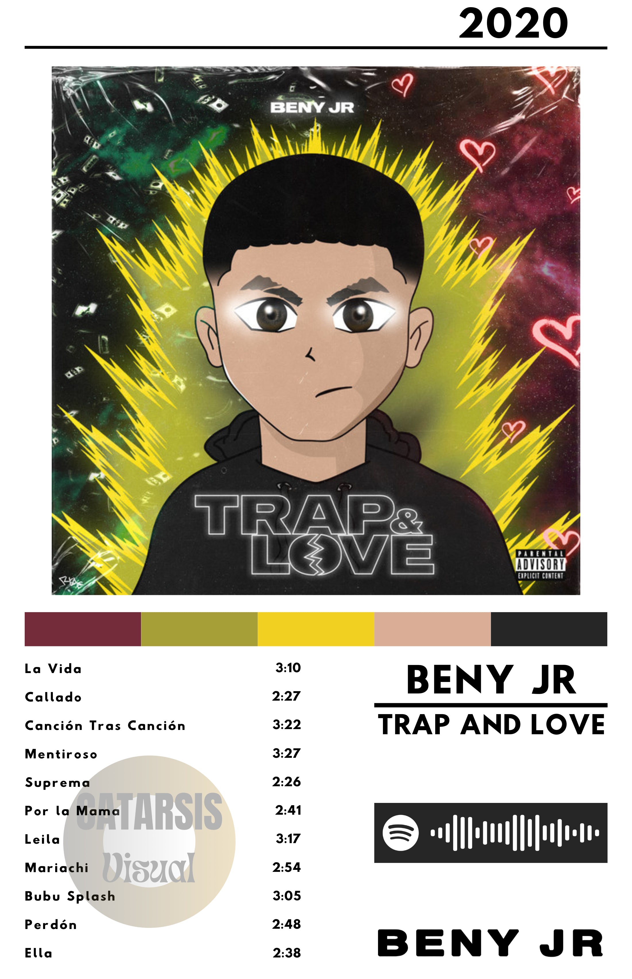 Cuadro Beny Jr - Trap and Love