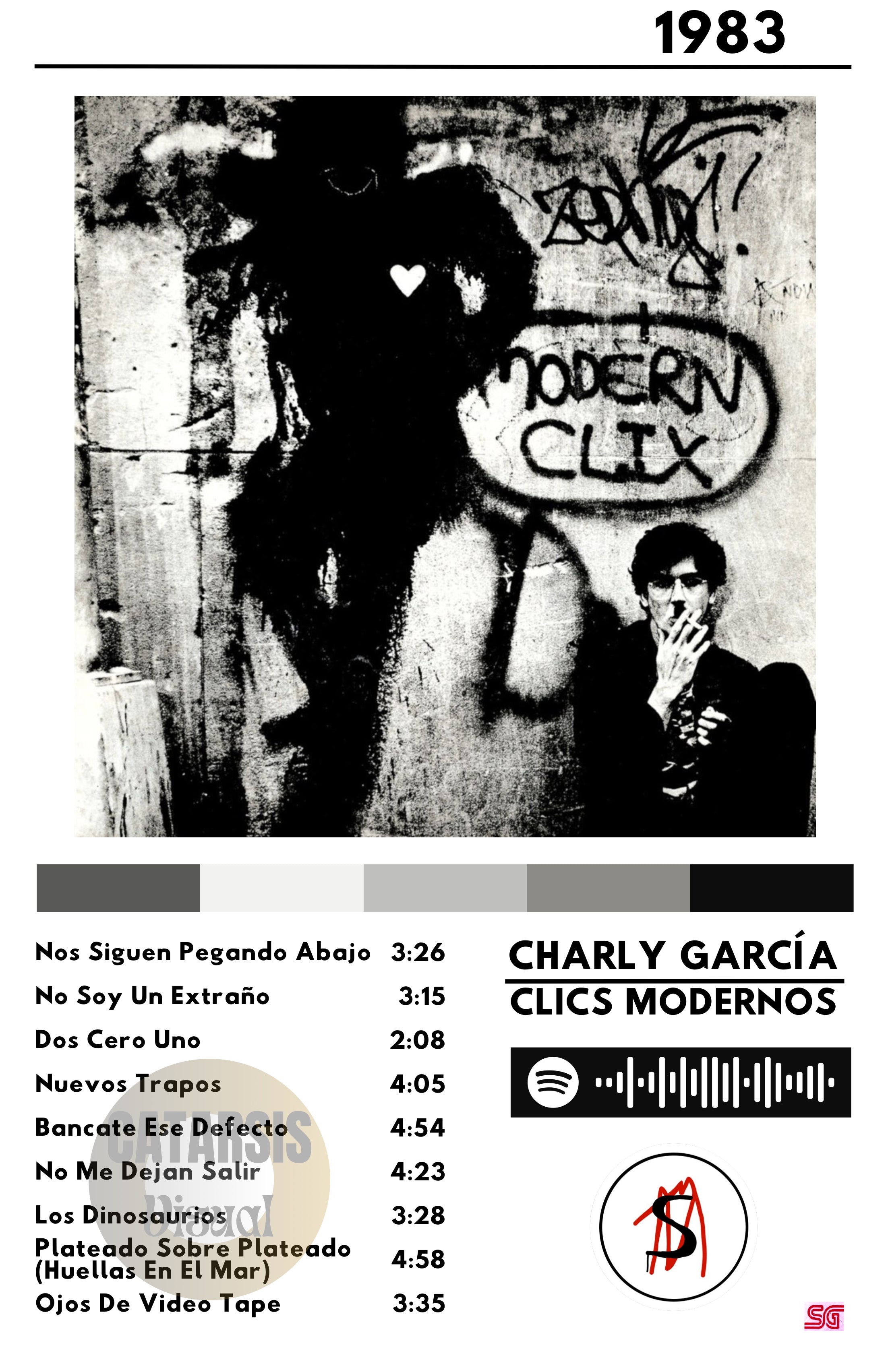 Cuadro Charly García - Clics modernos