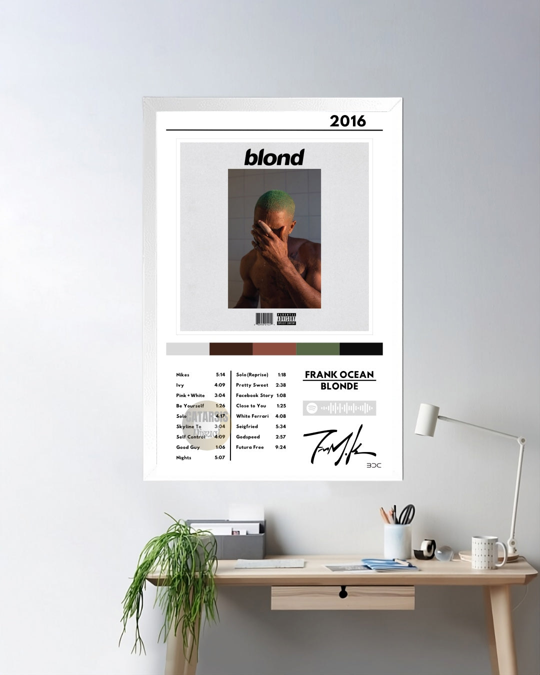 Cuadro Frank Ocean - Blond