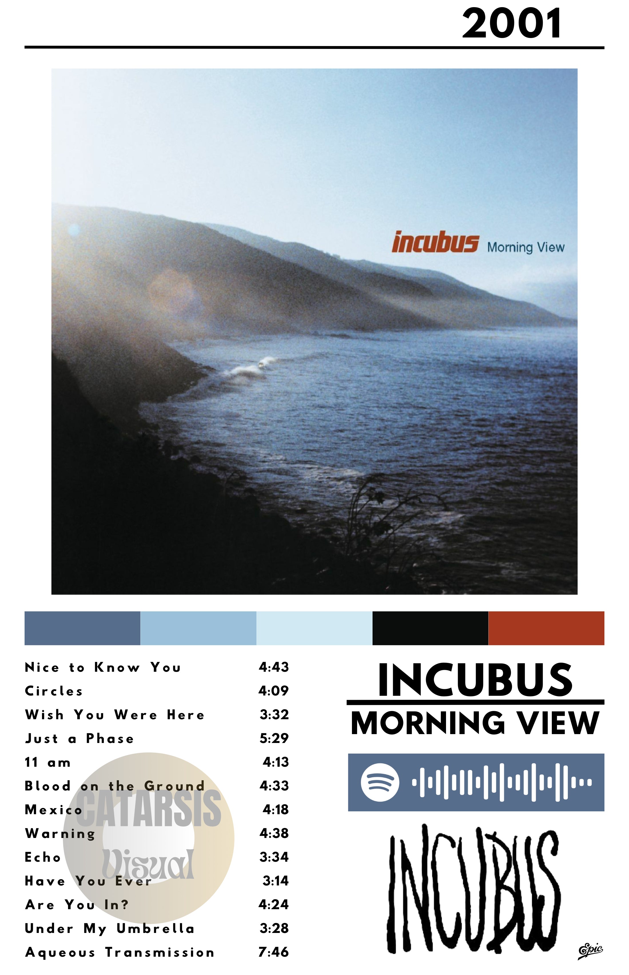Cuadro Incubus - Morning View