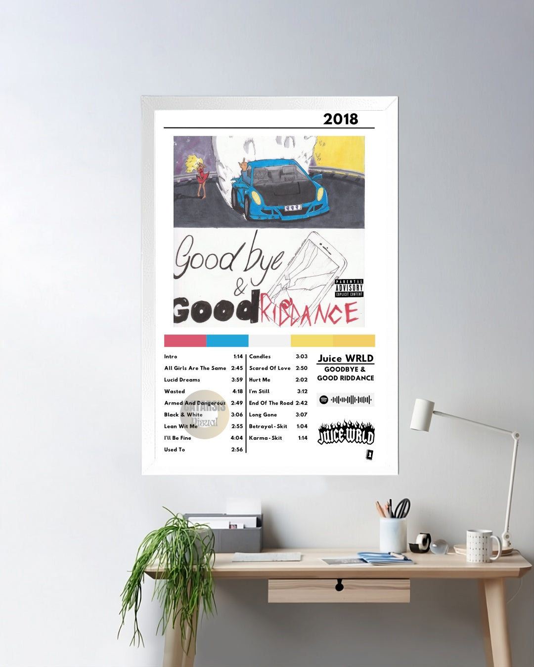 Cuadro Juice WRLD - Goodbye & Good Riddance