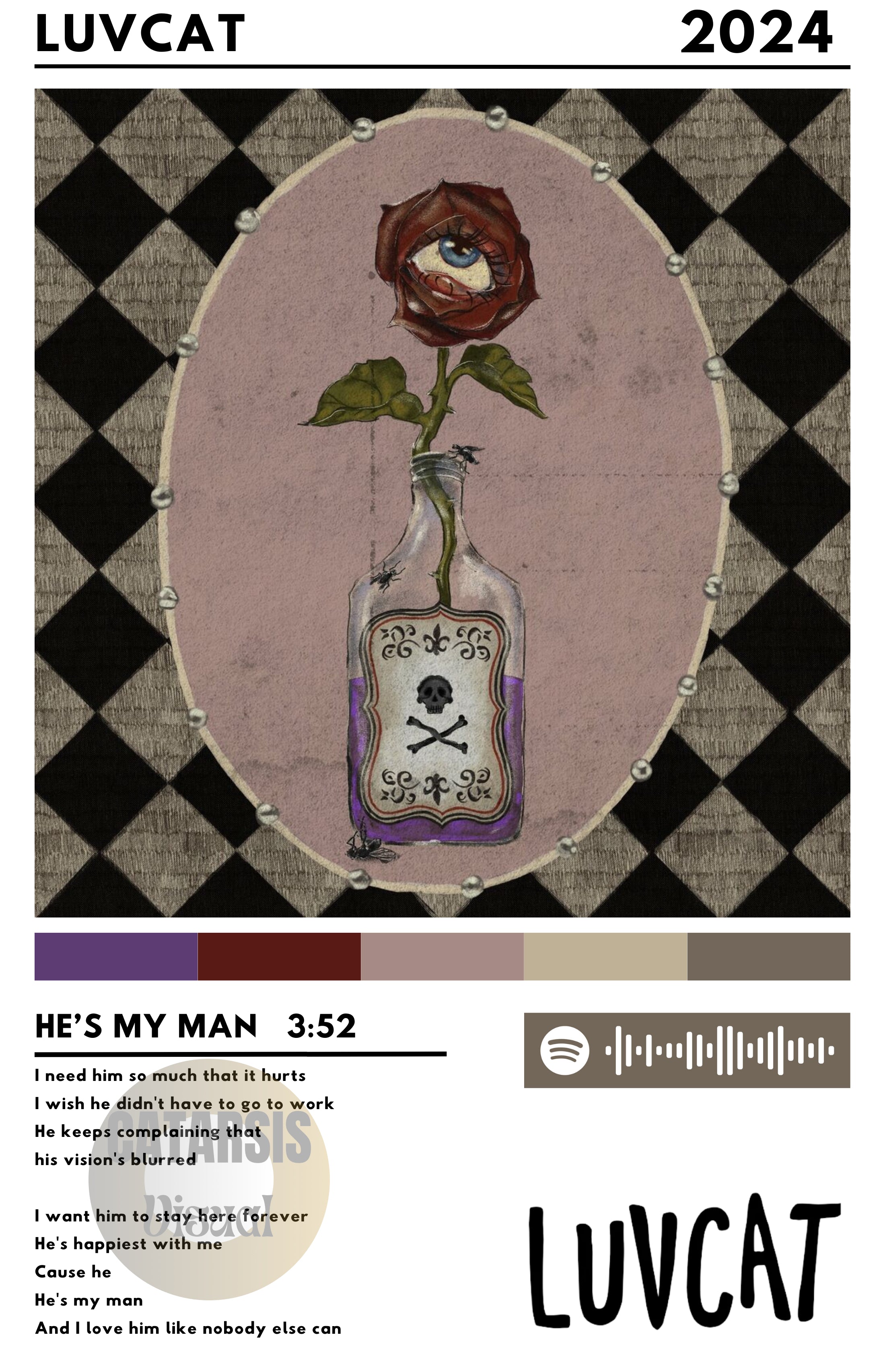 Cuadro Luvcat - He's My Man