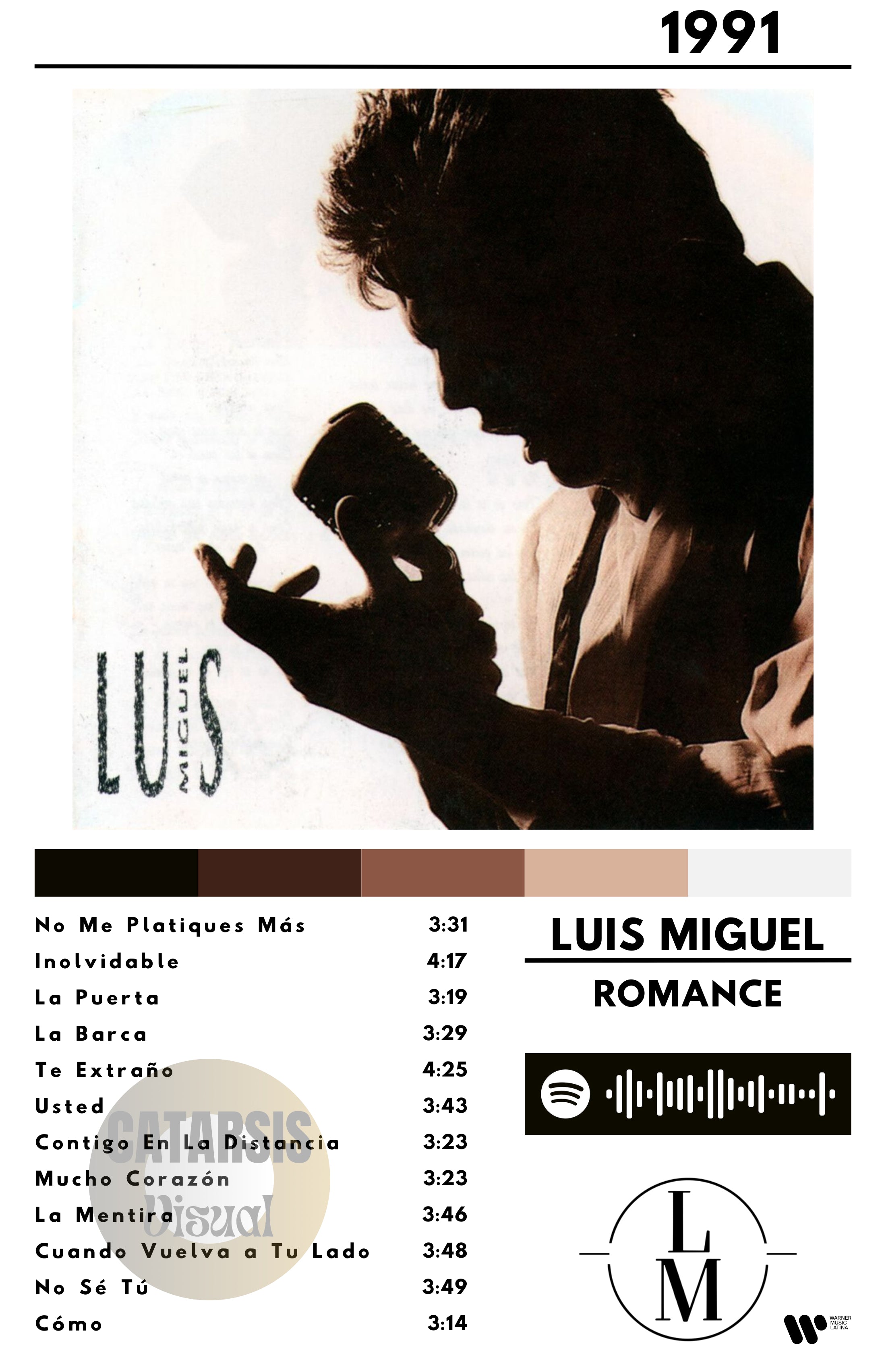 Cuadro Luis Miguel - Romance