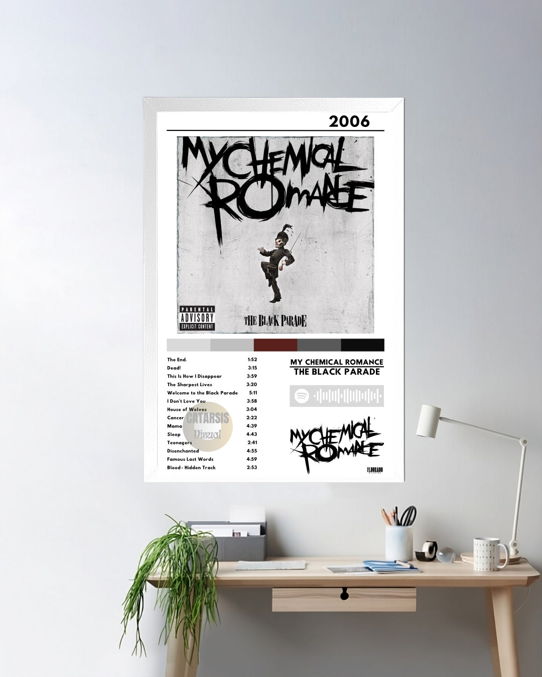 Cuadro My Chemical Romance - The Black Parade