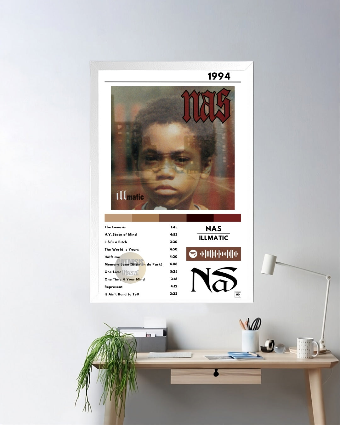 Cuadro Nas - Illmatic