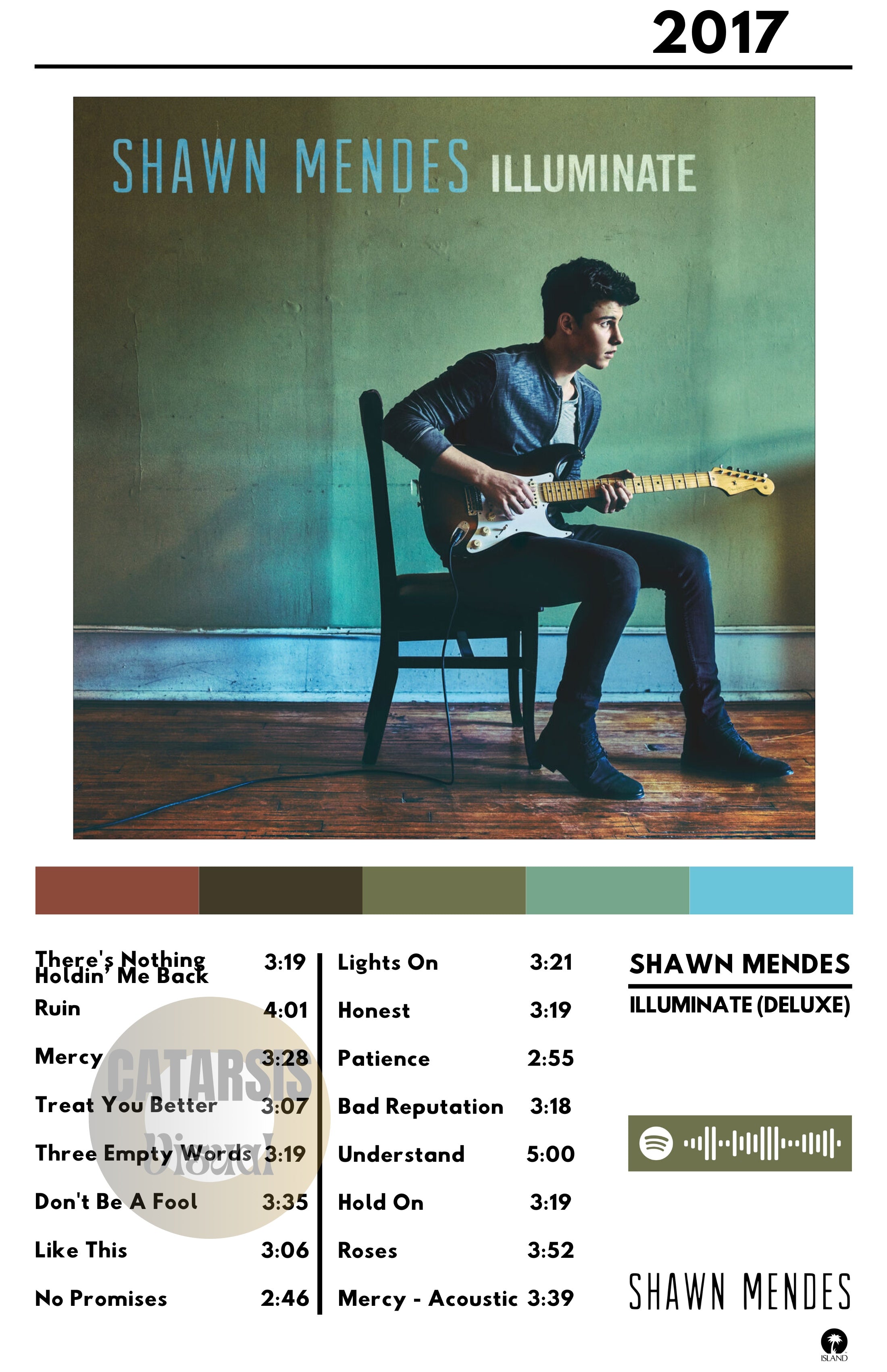 Cuadro Shawn Mendes - Illuminate
