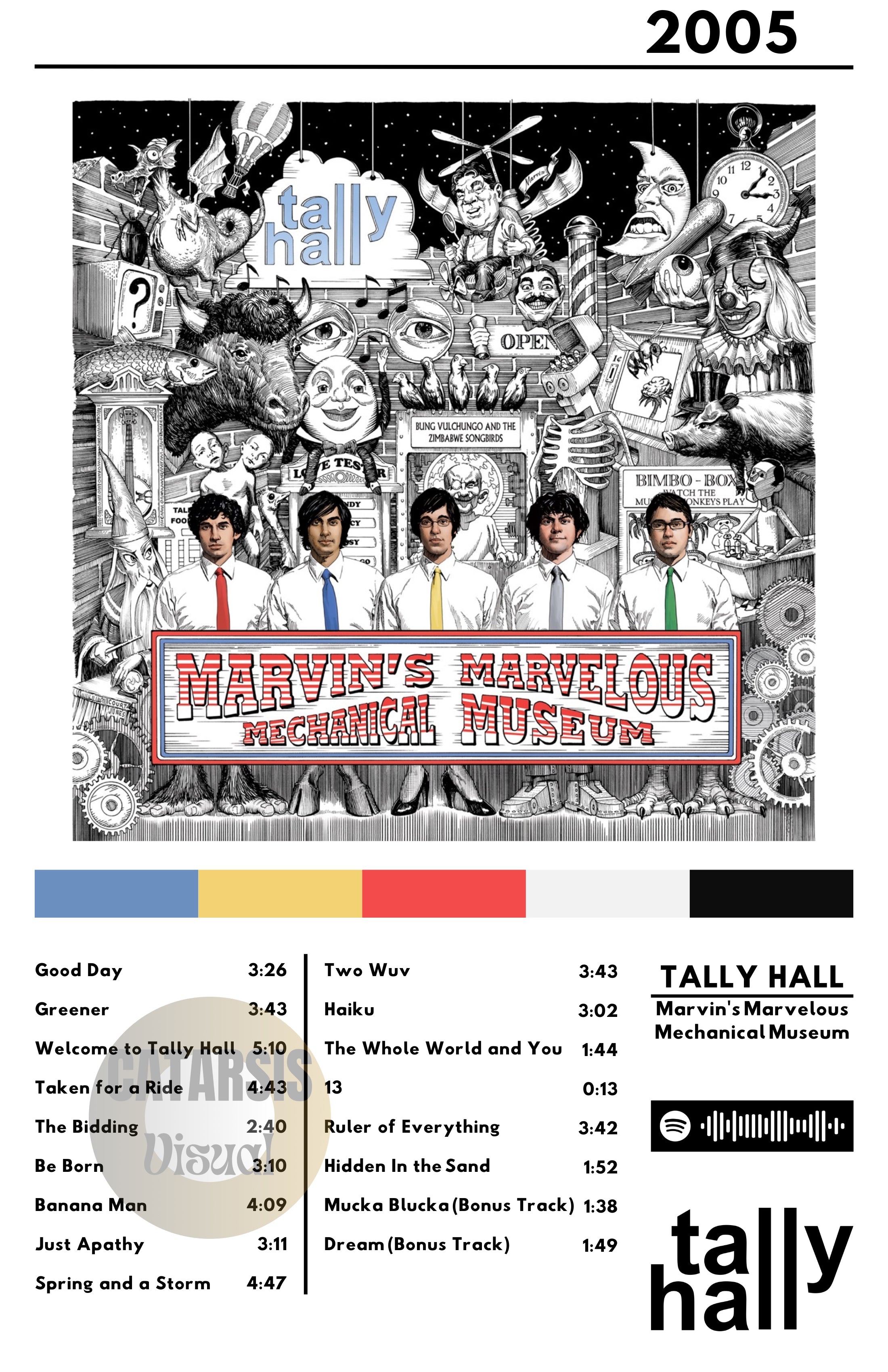 Cuadro Tally Hall - Marvin's Marvelous Mechanical Museum