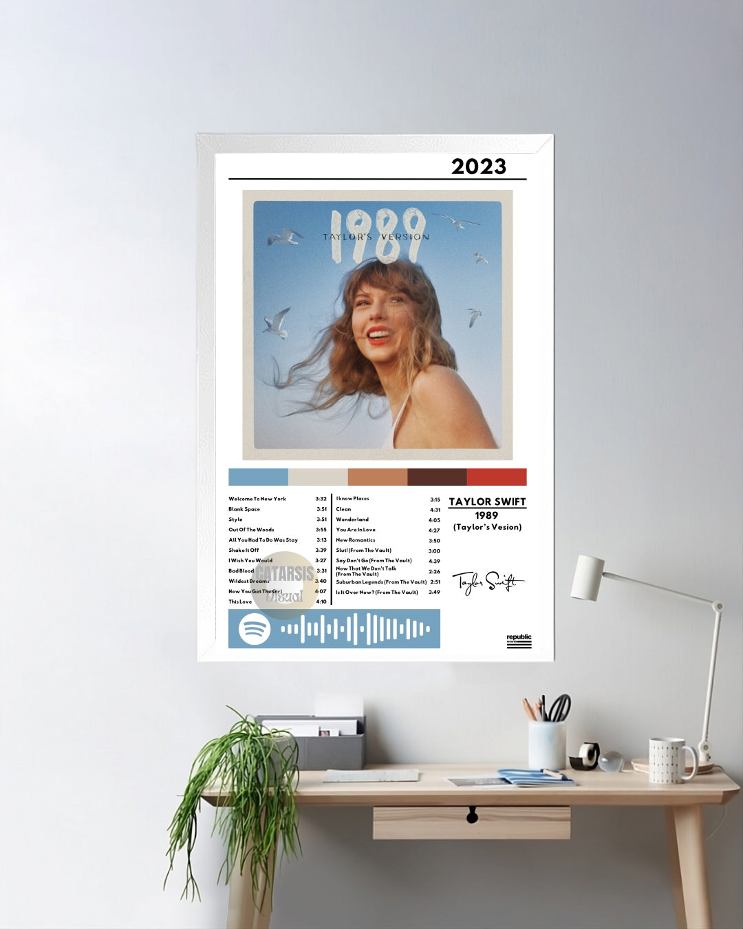 Cuadro Taylor Swift - 1989 (TV)