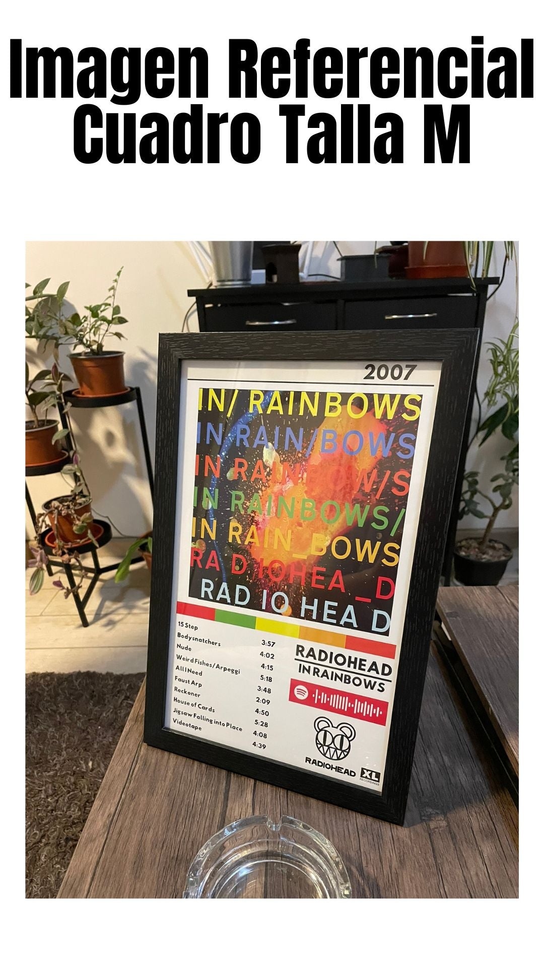 Cuadro Radiohead - In Rainbows