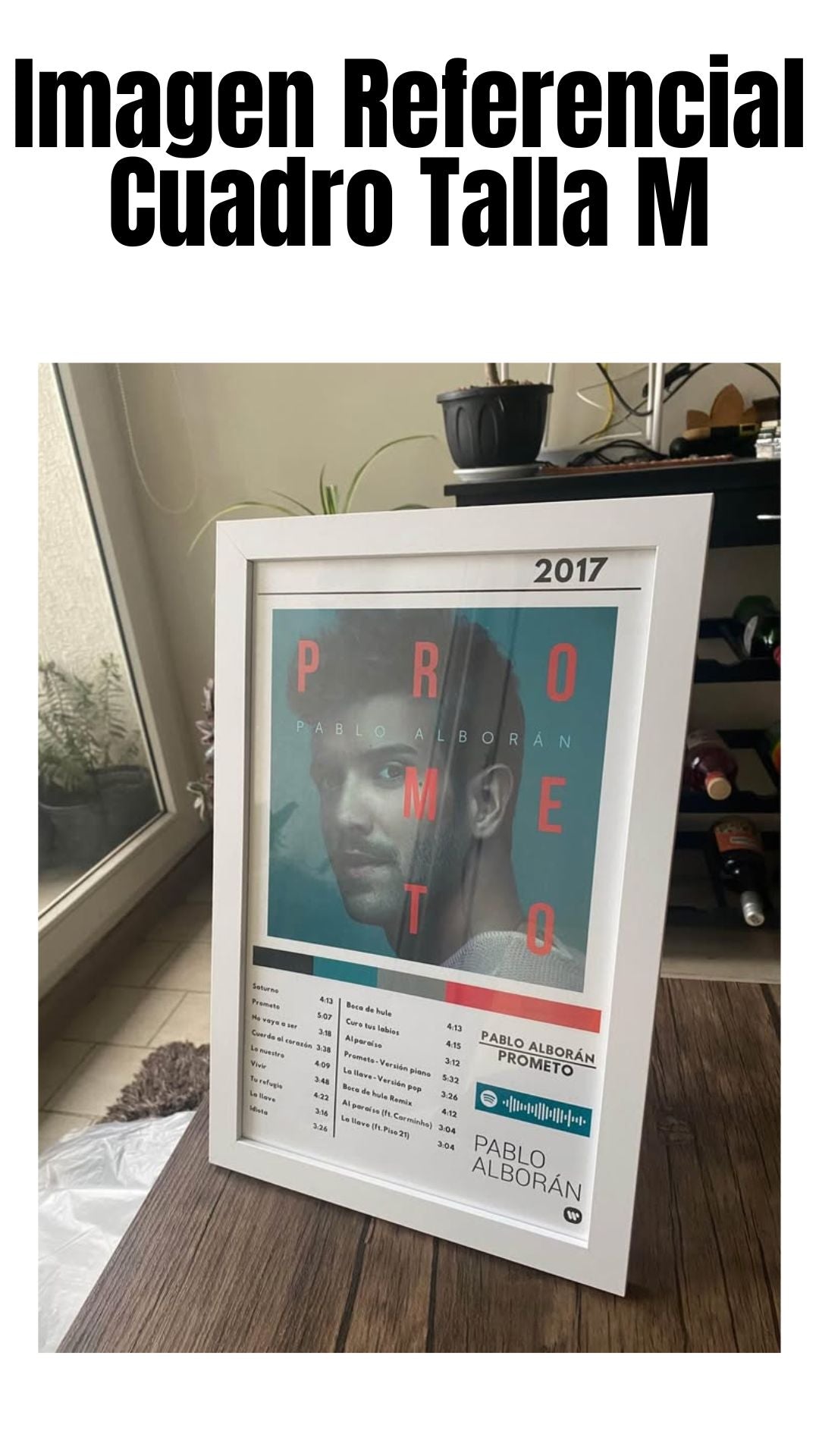 Cuadro Pablo Alborán - Prometo