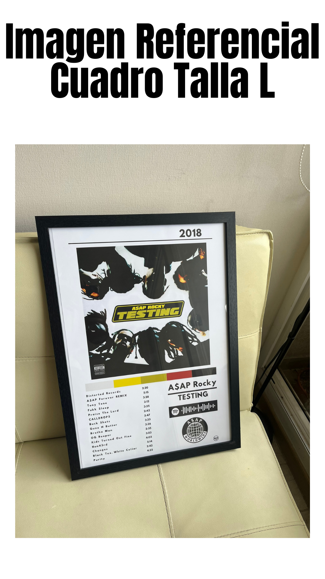 Cuadro A$AP Rocky - Testing