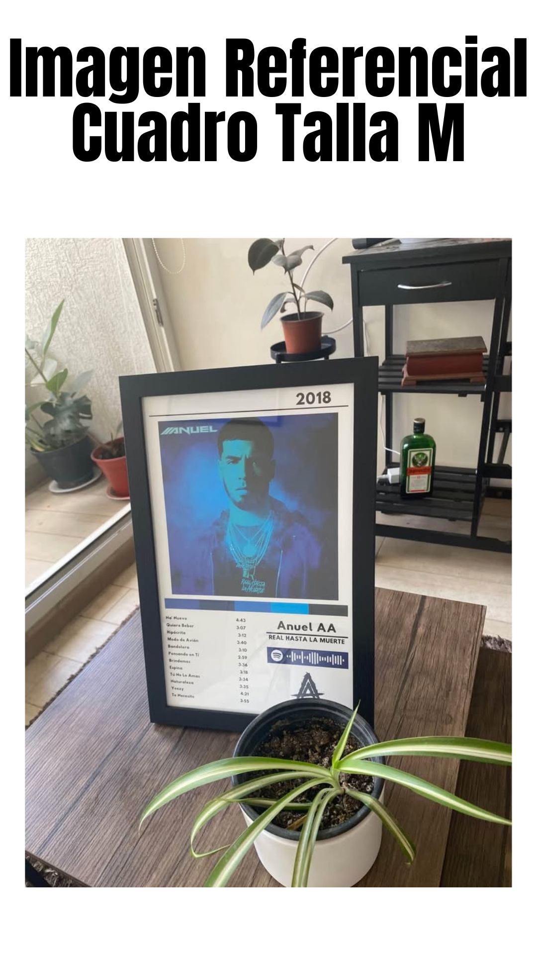 Cuadro Anuel AA - Real hasta la muerte