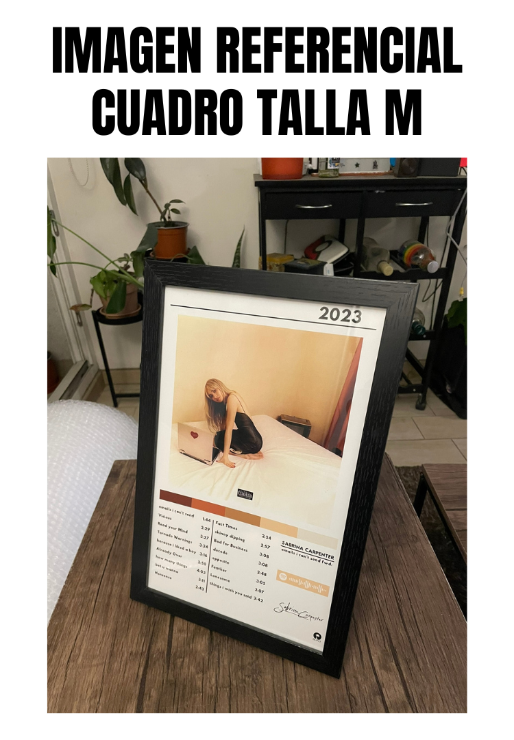 Cuadro Sabrina Carpenter - emails i can't send fwd