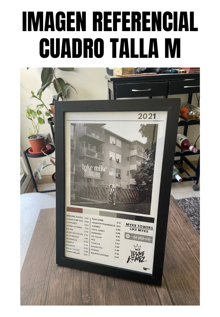 Cuadro Myke Towers - LYKE MIKE