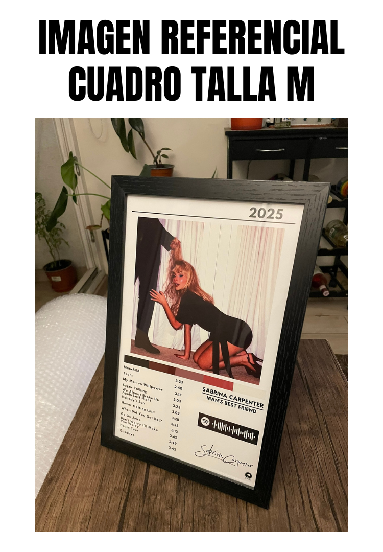 Cuadro Sabrina Carpenter - Man's Best Friend