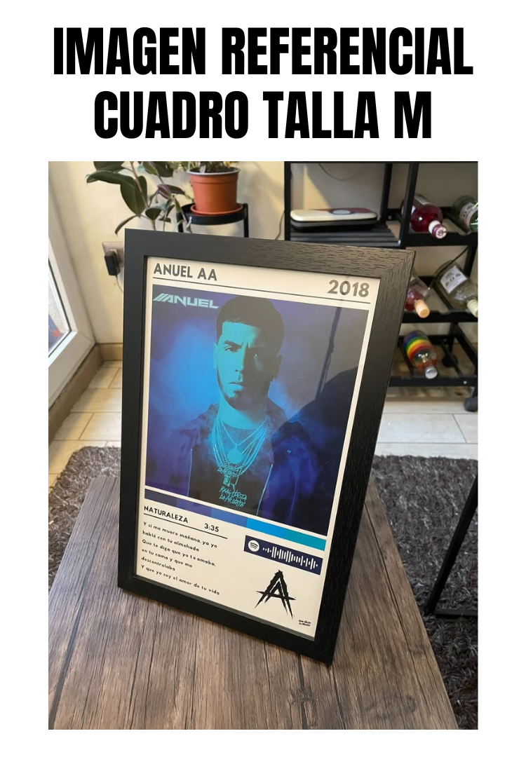 Cuadro Anuel AA - Naturaleza