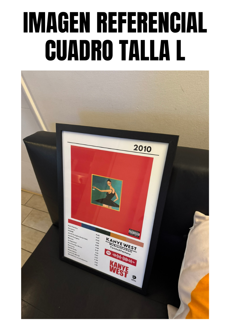 Cuadro Kanye West - My Beautiful Dark Twisted Fantasy