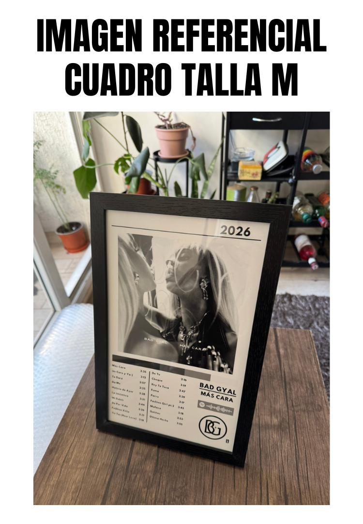 Cuadro Bad Gyal - Más Cara