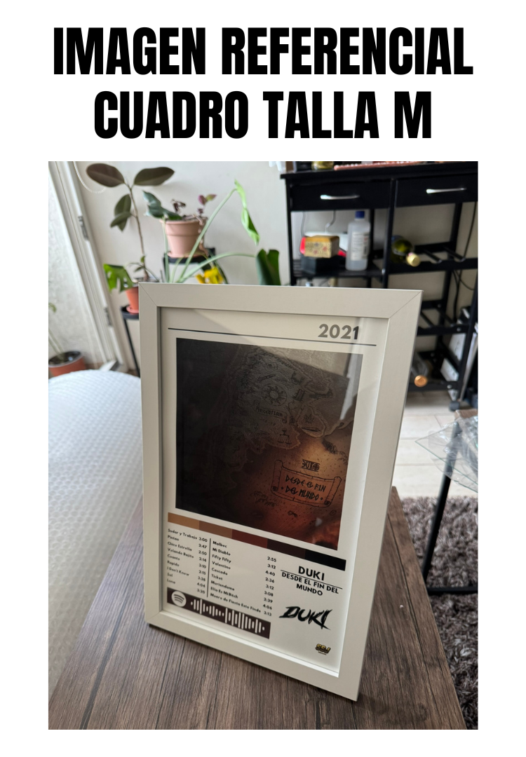 Cuadro Duki - Desde el fin del mundo