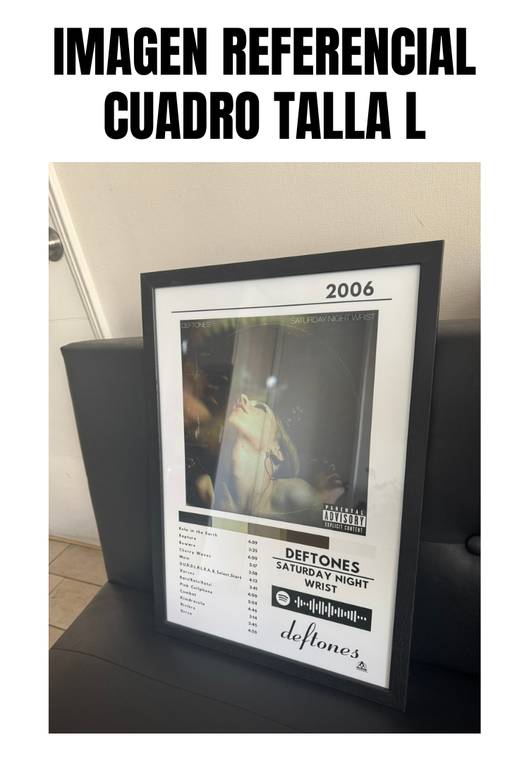 Cuadro Deftones - Saturday Night Wrist