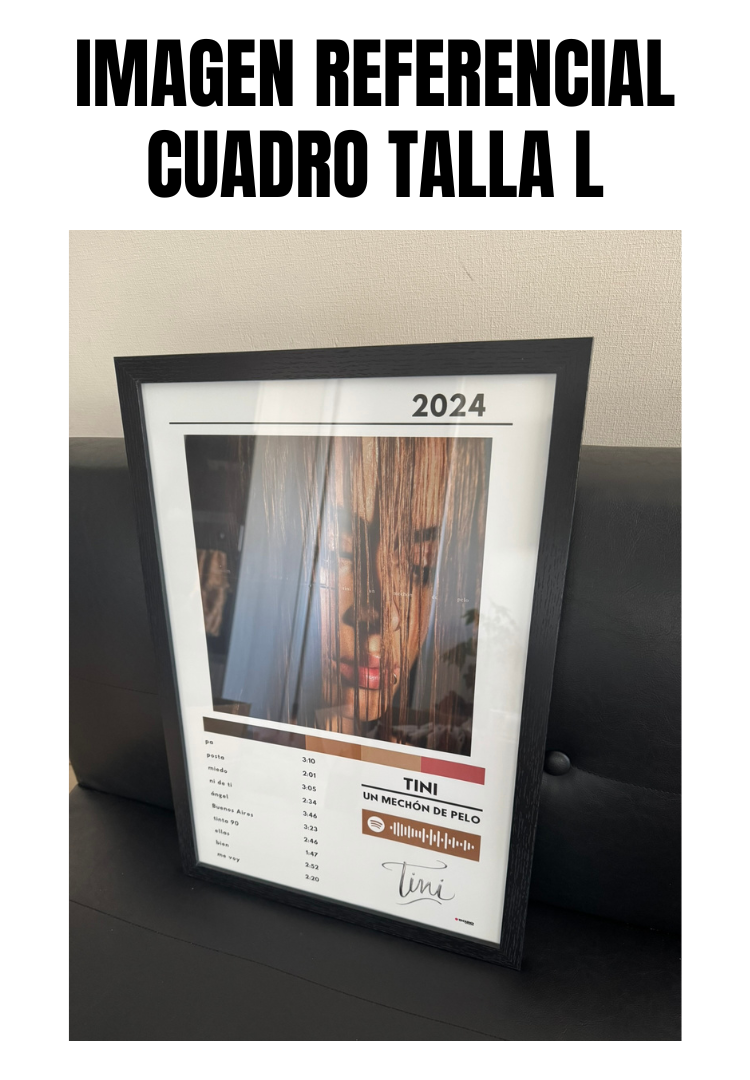 Cuadro TINI - Un Mechón de Pelo