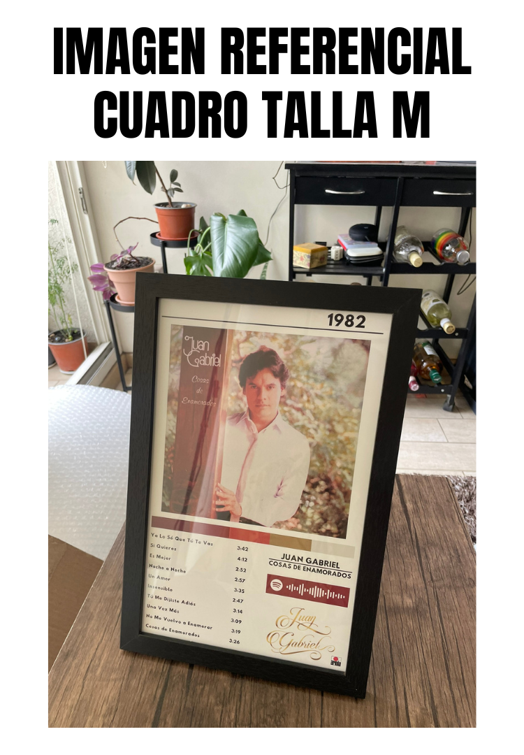 Cuadro Juan Gabriel - Cosas de Enamorados
