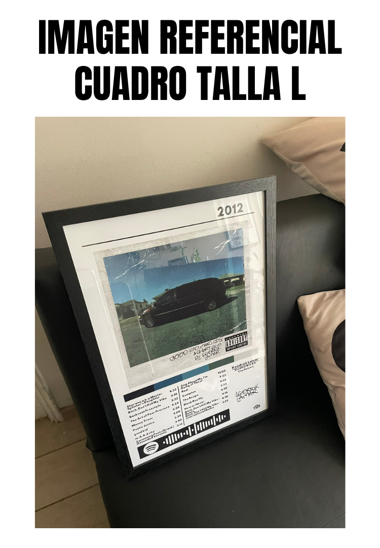 Cuadro Kendrick Lamar - Good Kid, M.A.A.D City
