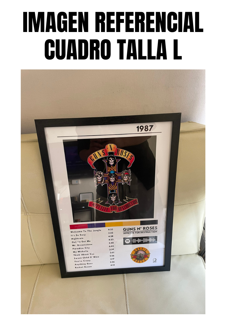 Cuadro Guns N' Roses - Appetite for Destruction