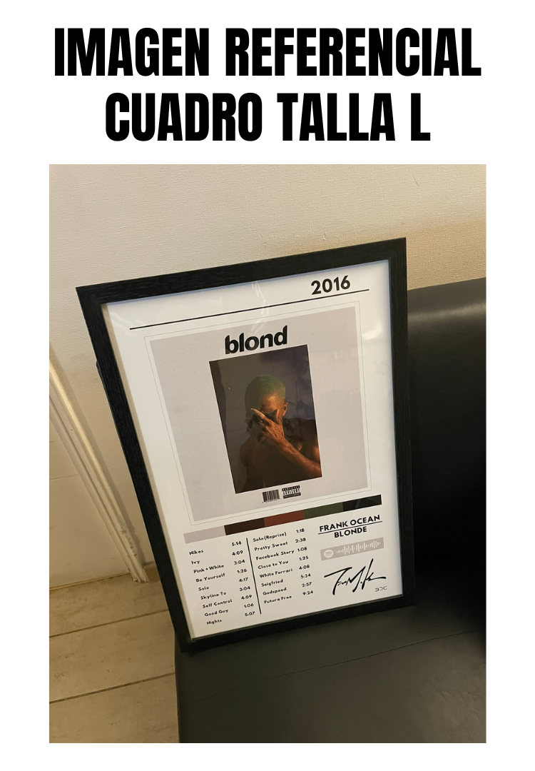 Cuadro Frank Ocean - Blond