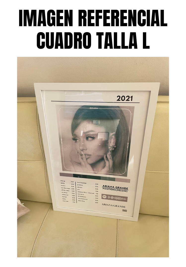 Cuadro Ariana Grande - Positions (Deluxe)