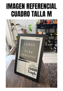 Cuadro Lorde - Pure Heroine