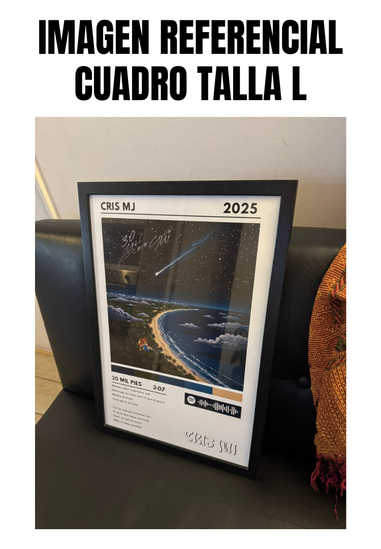 Cuadro Cris MJ - 30 Mil Pies