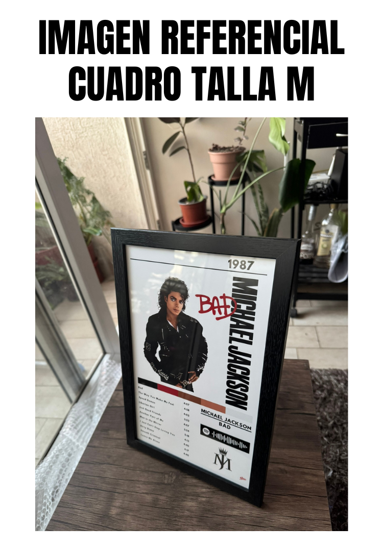 Cuadro Michael Jackson - Bad