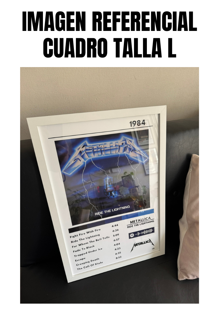Cuadro Metallica - Ride The Lightning