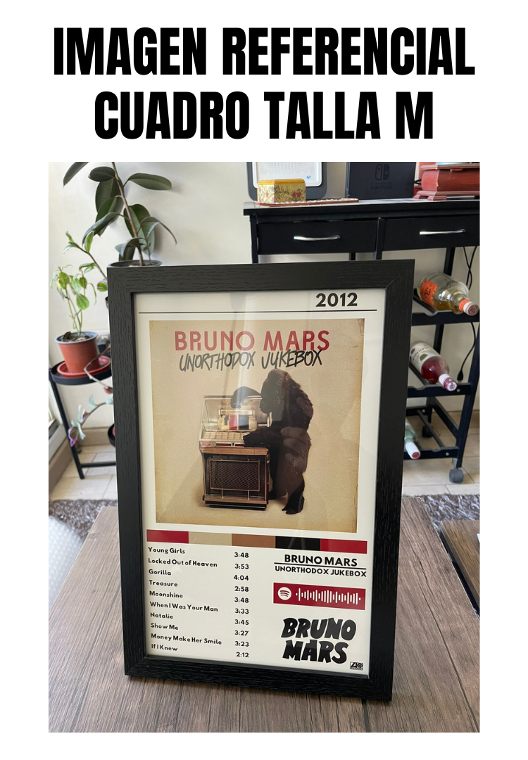 Cuadro Bruno Mars - Unorthodox Jukebox