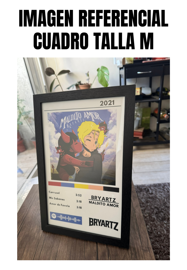 Cuadro Bryartz - Maldito Amor