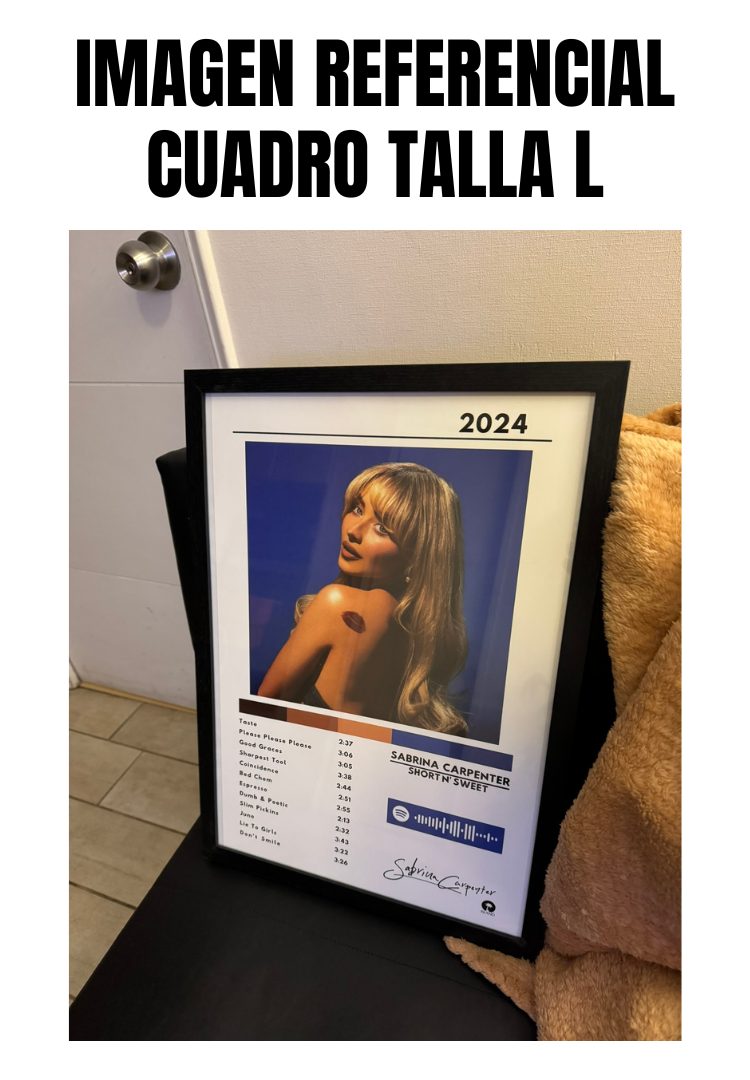 Cuadro Sabrina Carpenter - Short n' Sweet