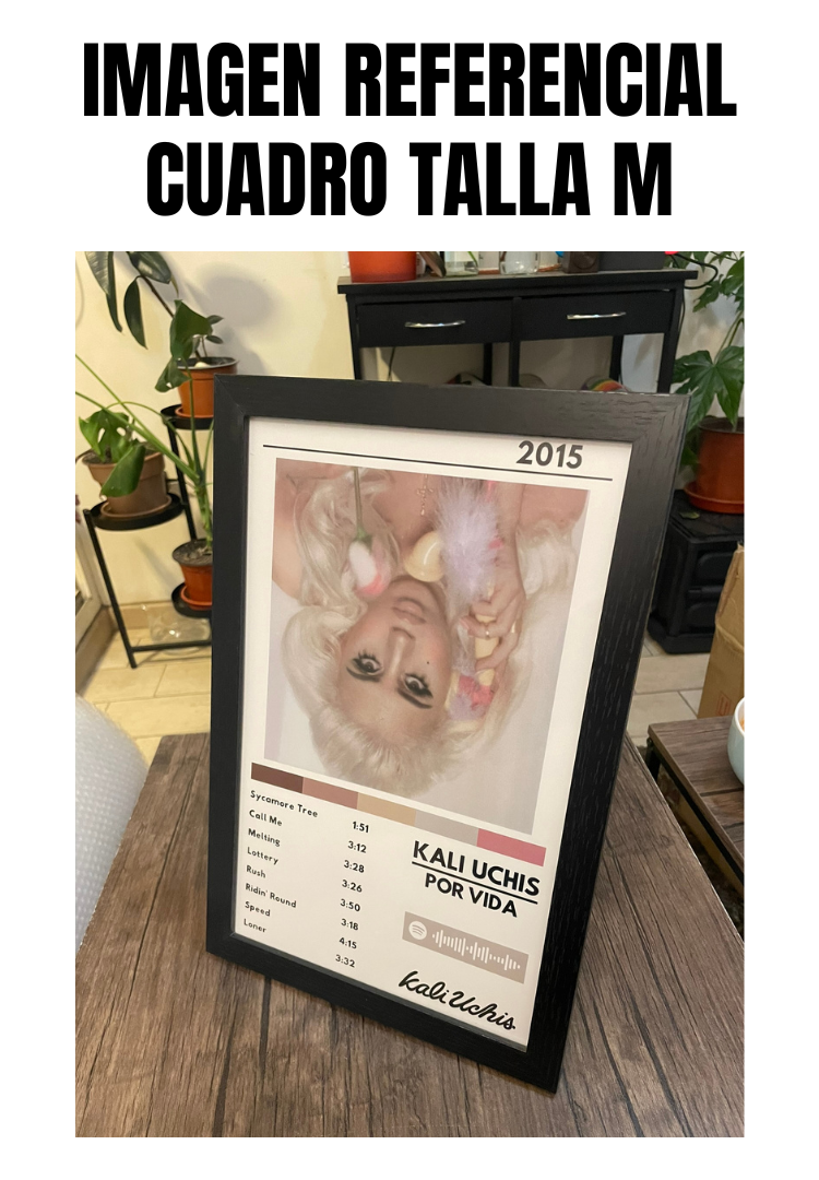 Cuadro Kali Uchis - Por Vida