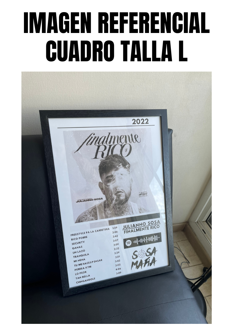 Cuadro Julianno Sosa - FINALMENTE RICO