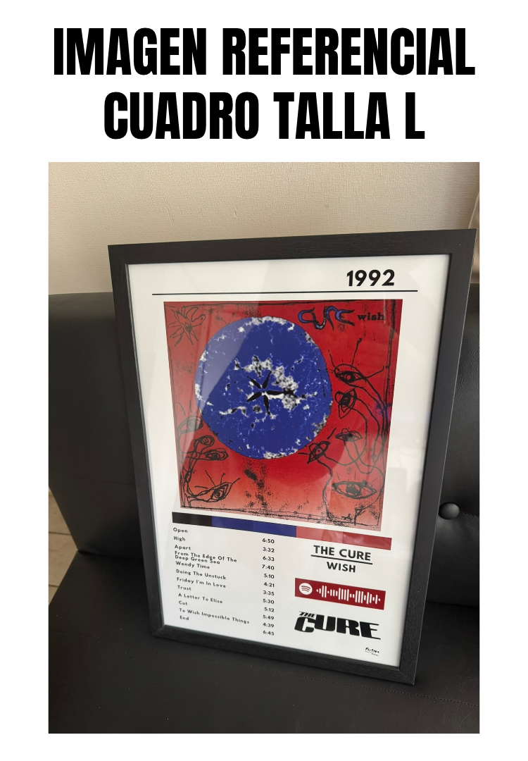 Cuadro The Cure - Wish