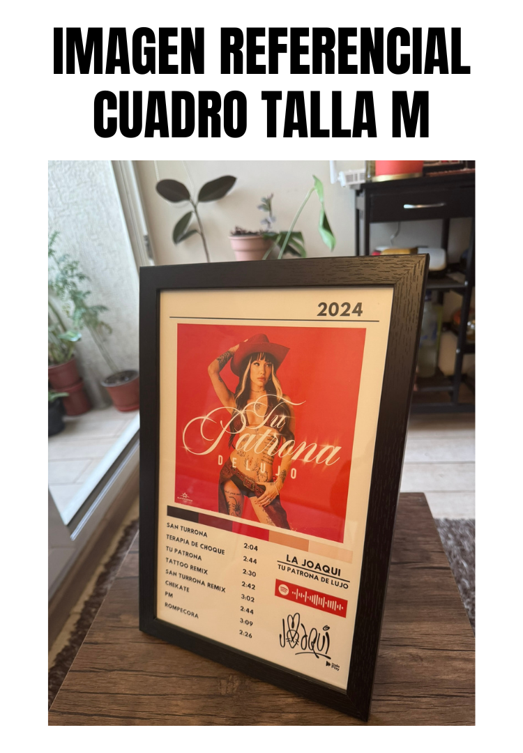 Cuadro La Joaqui - Tu Patrona de Lujo