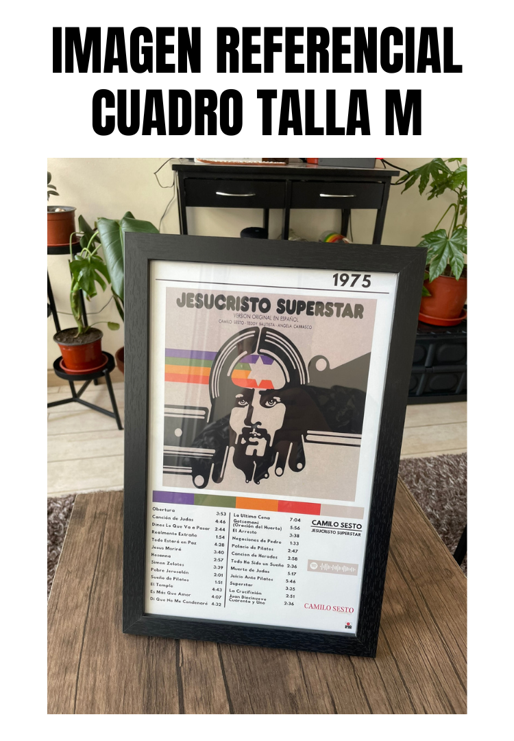 Cuadro Camilo Sesto - Jesucristo Superstar