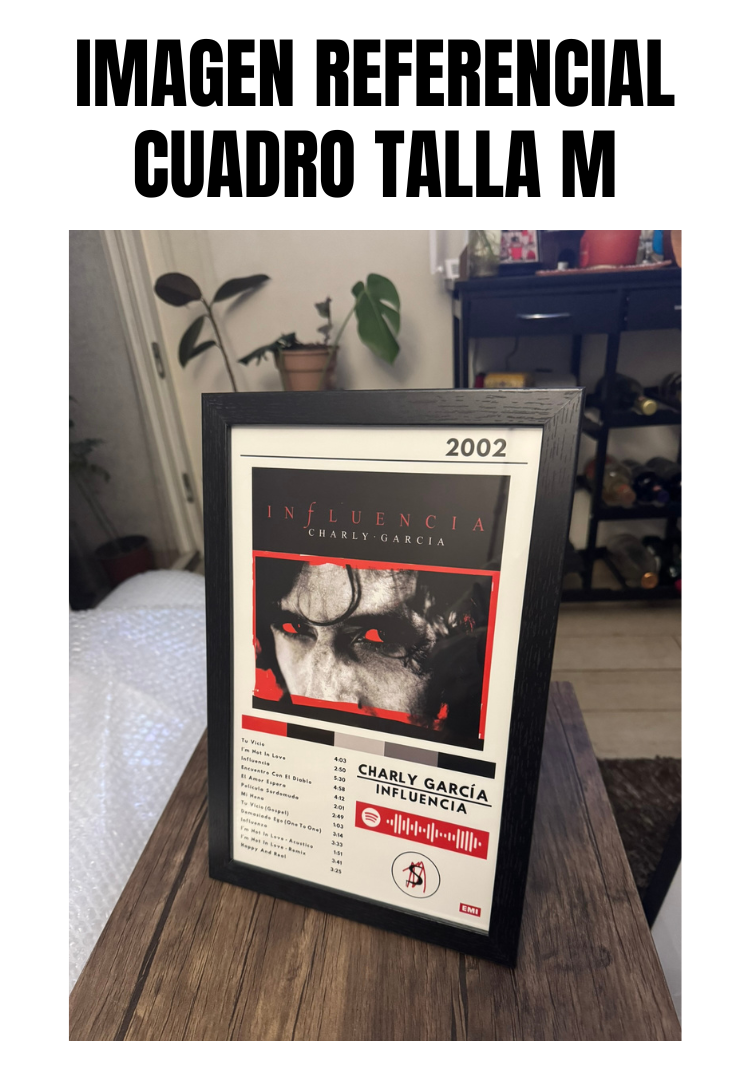Cuadro Charly García - Influencia