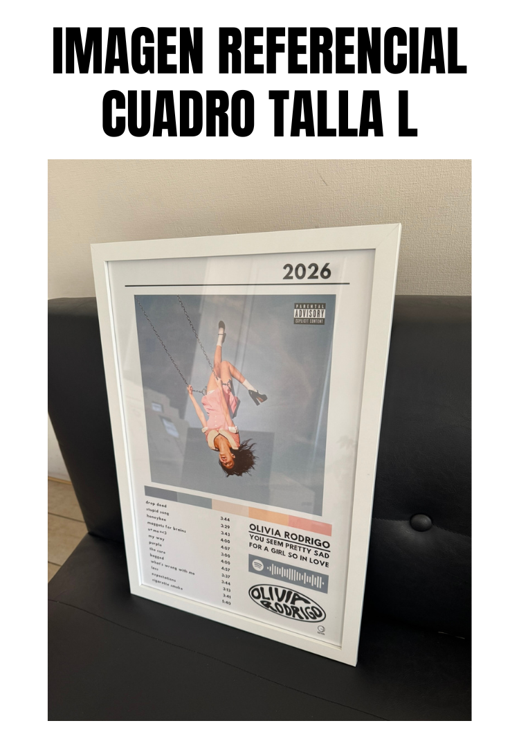 Cuadro Olivia Rodrigo - You Seem Pretty Sad For a Girl So in Love