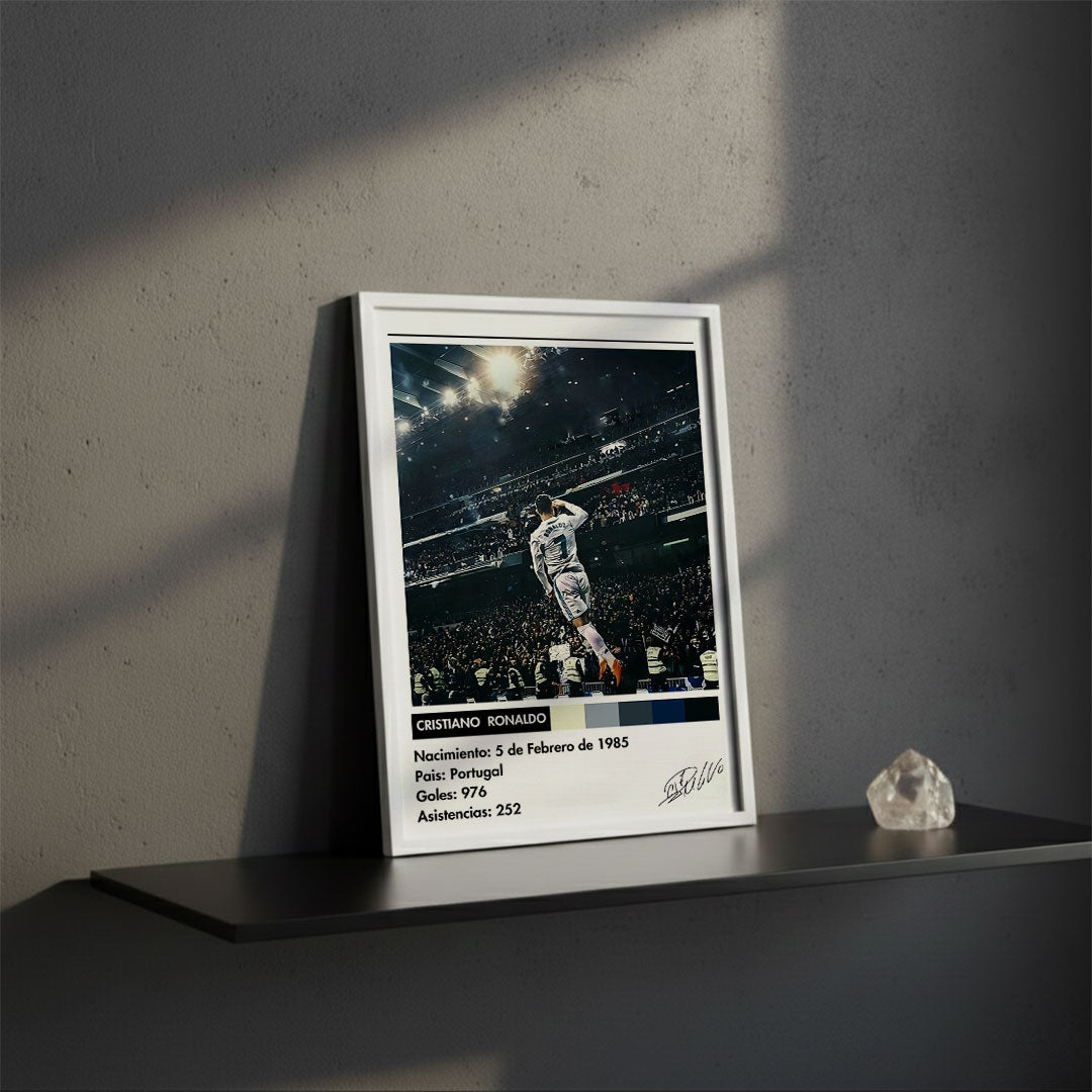 Cuadro Cristiano Ronaldo - Diseño 1
