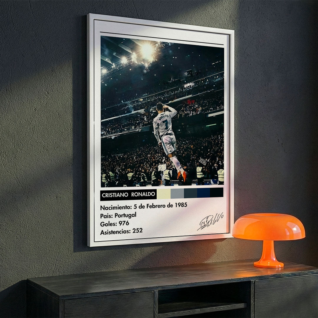 Cuadro Cristiano Ronaldo - Diseño 1